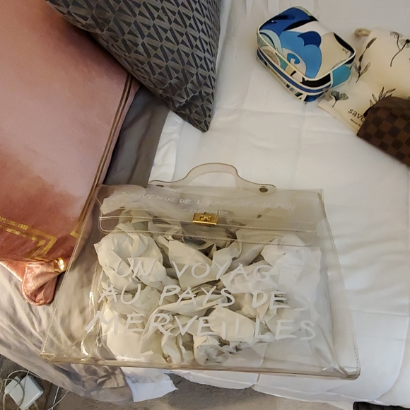 Hermes vinyl tote - Picture 6 of 8